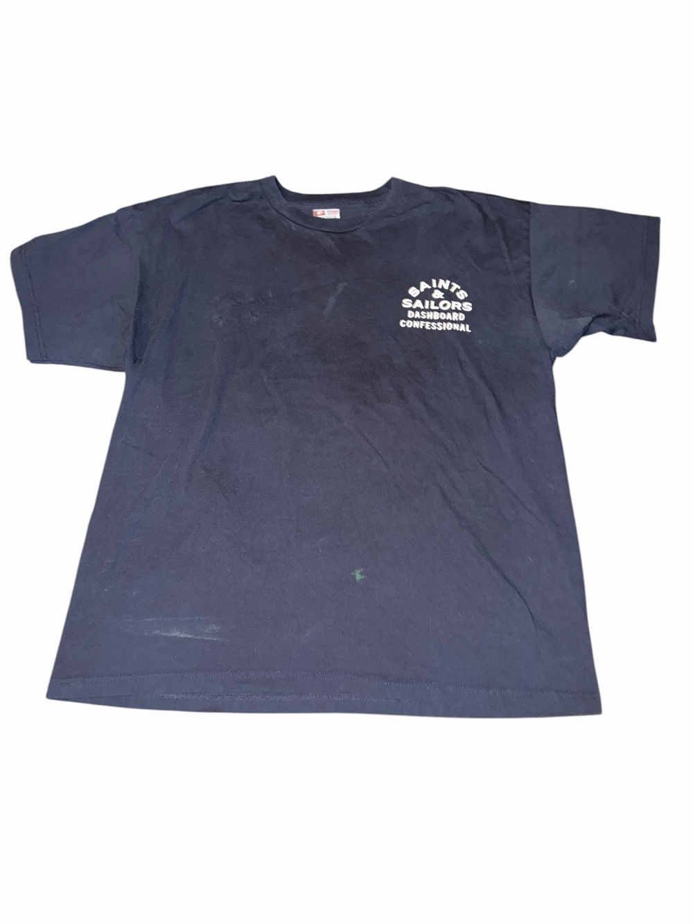 Saints & Sailors Navy Graphic Tee - Unbranded